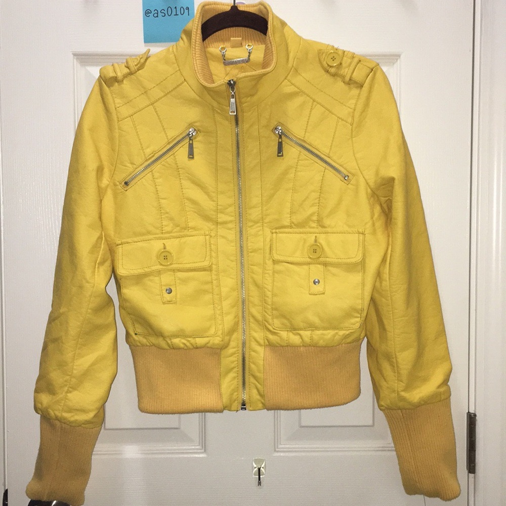 Jou Jou - Faux Leather Jacket